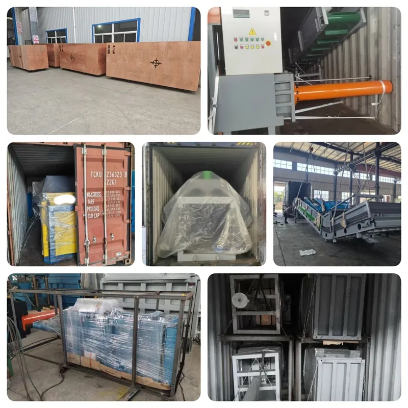 Packing of baler machine