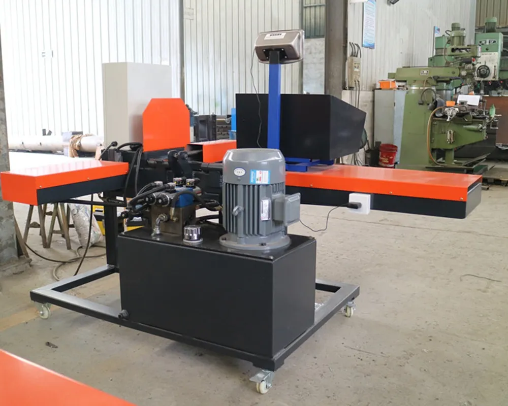 horizontal bagging baler