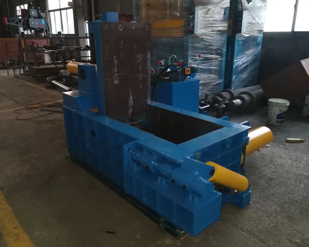 metal scraps baler