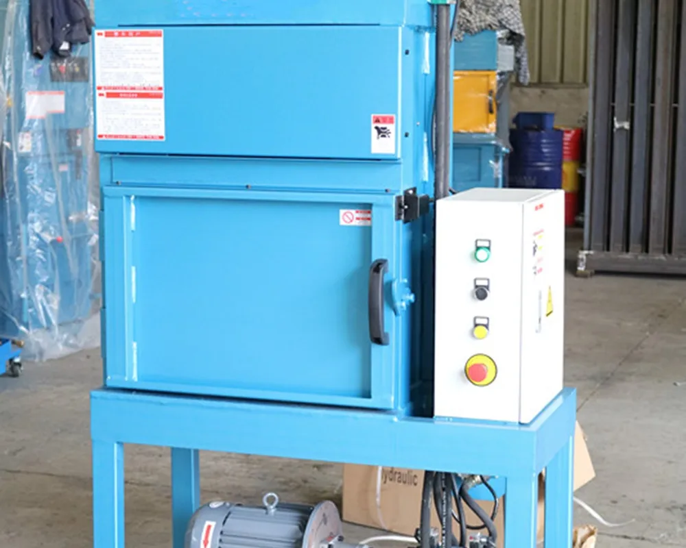 vertical drum baler
