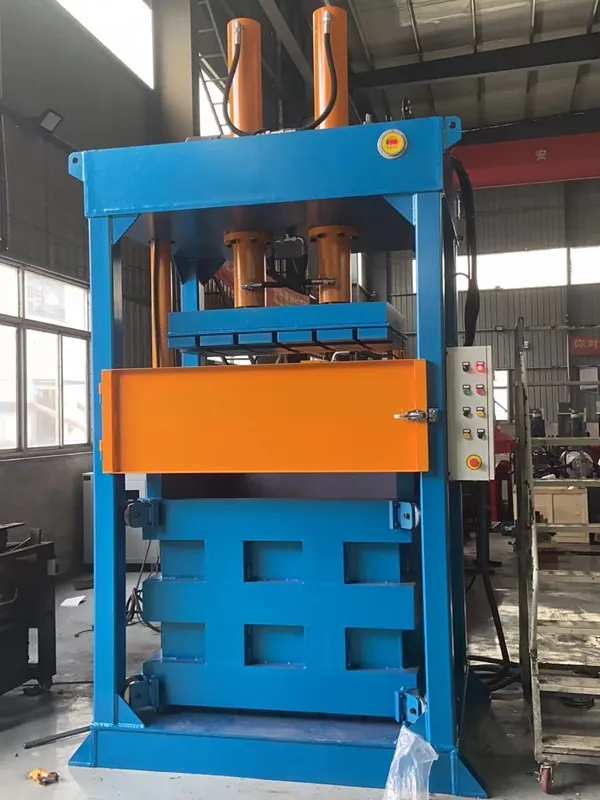 heavy duty used clothing baler