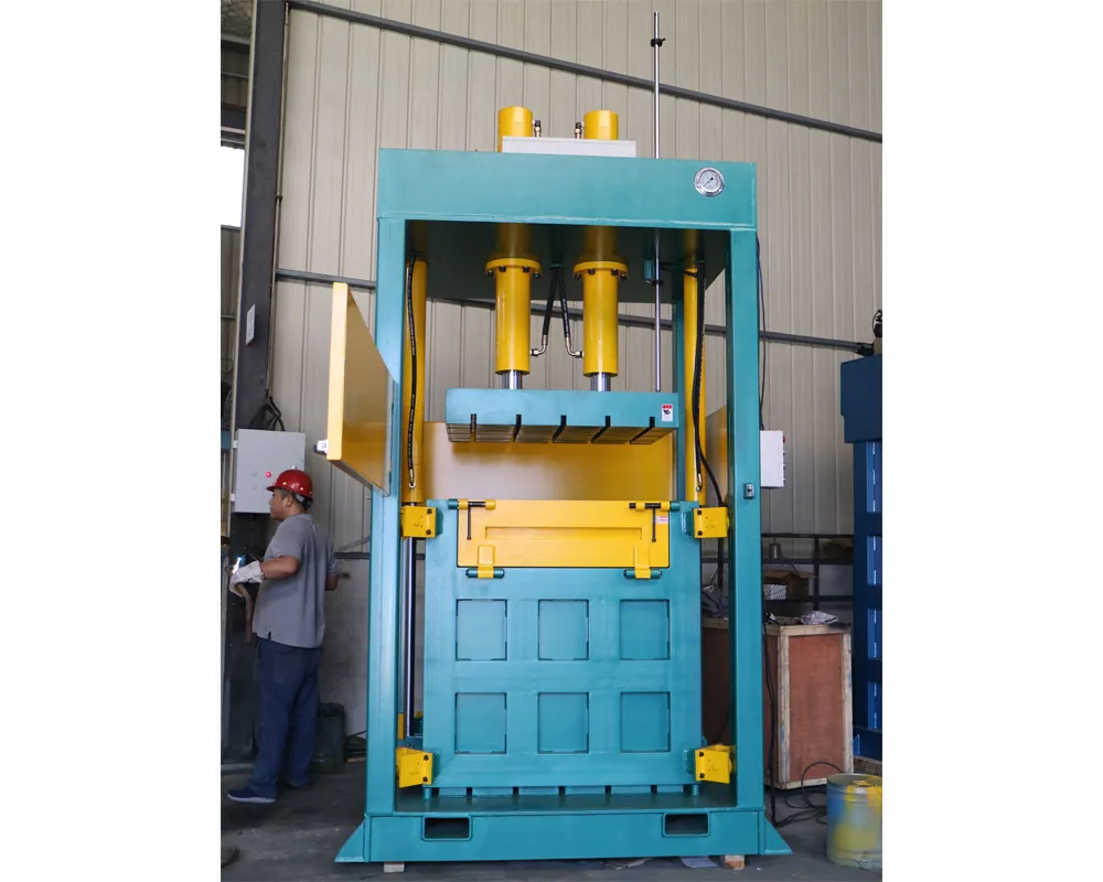second hand clothes baling machine