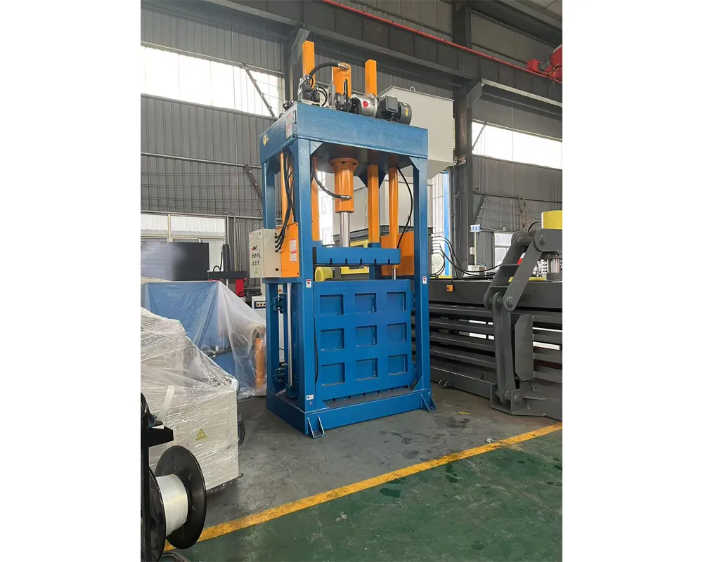 used clothing baler for recycling