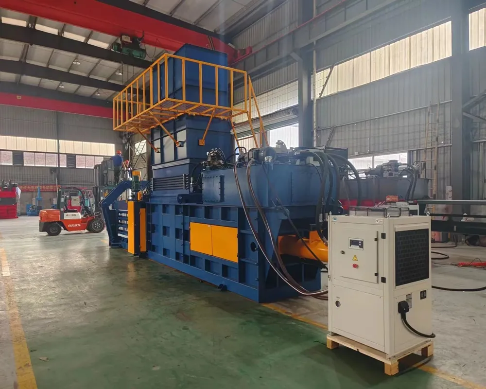100Ton horizontal baler
