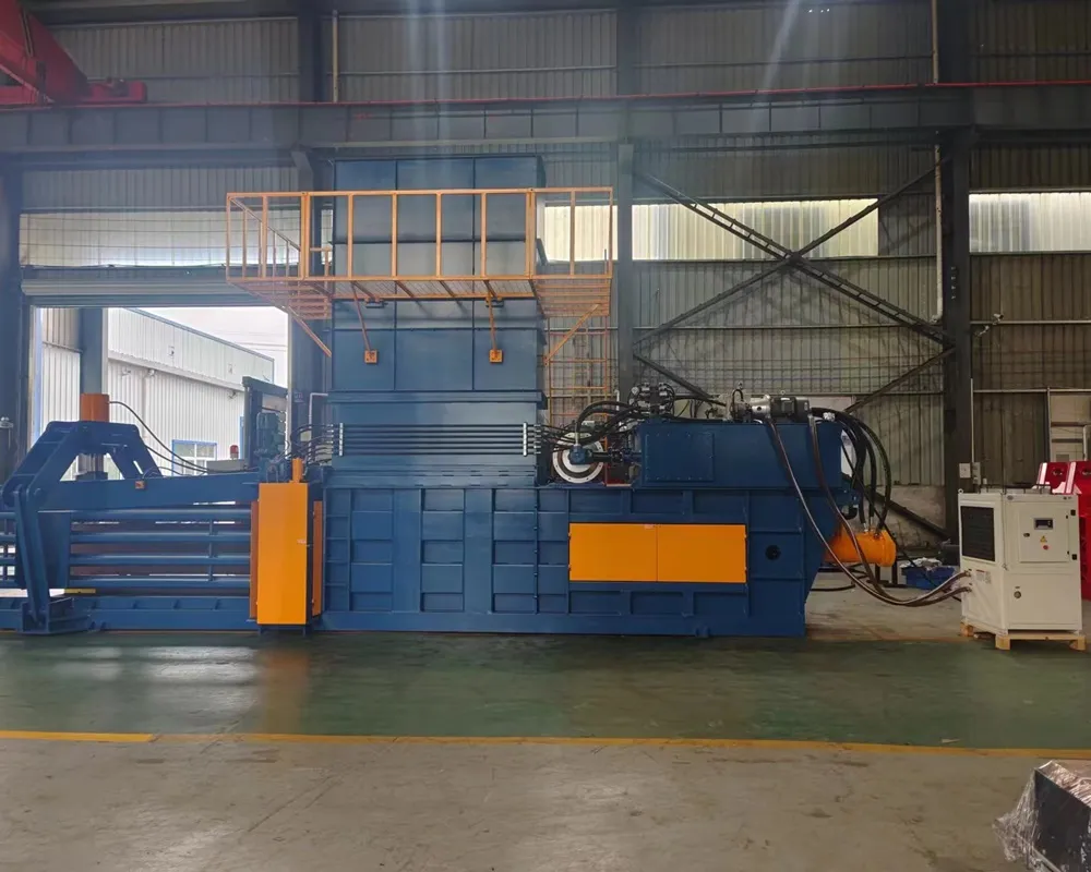 Auto Tie Hydraulic Baling Press