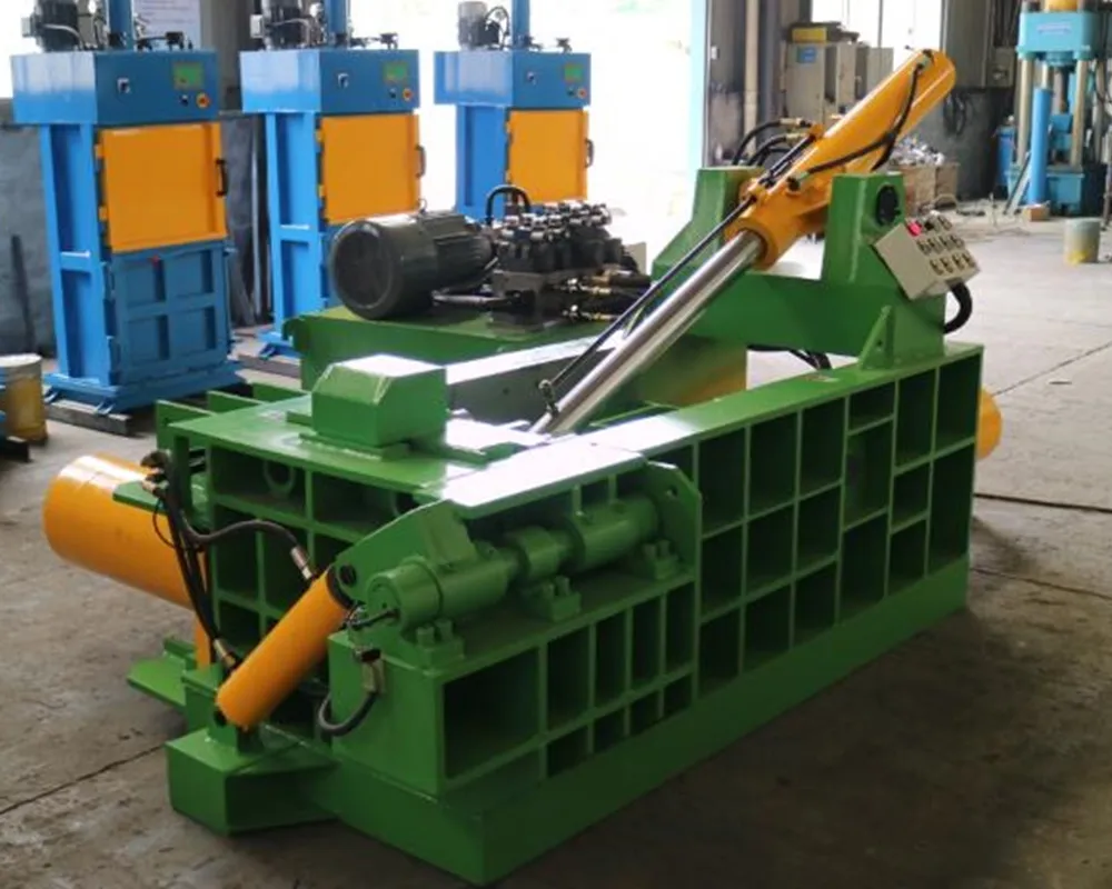 copper scrap baler