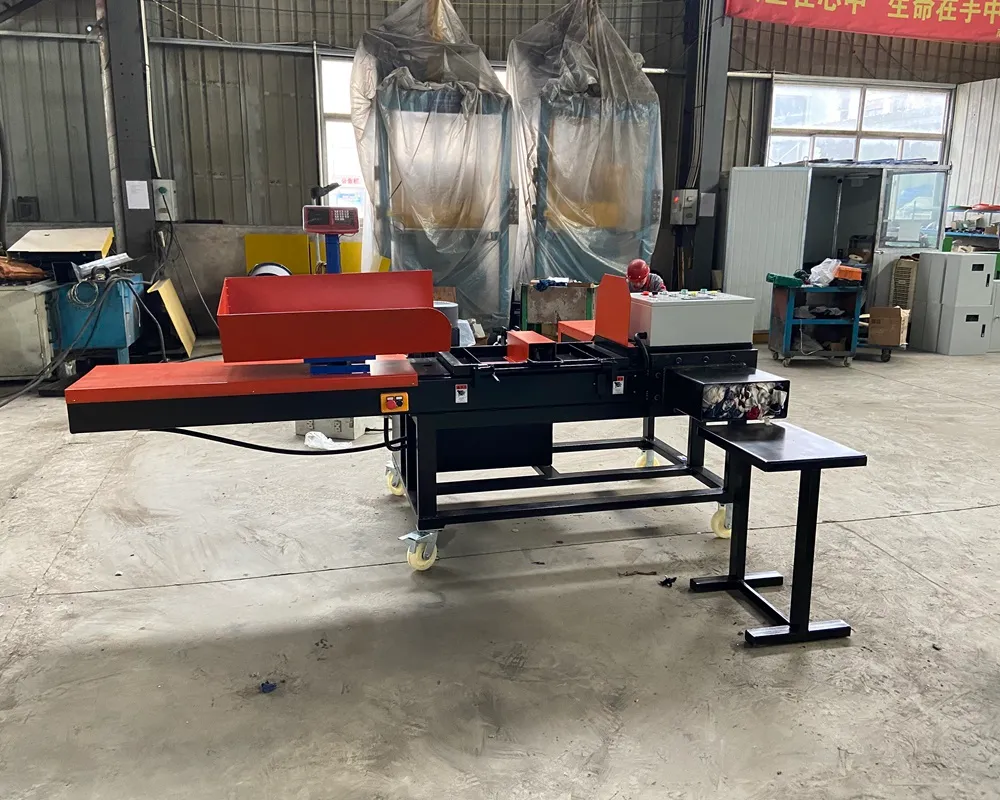 horizontal weighing baler