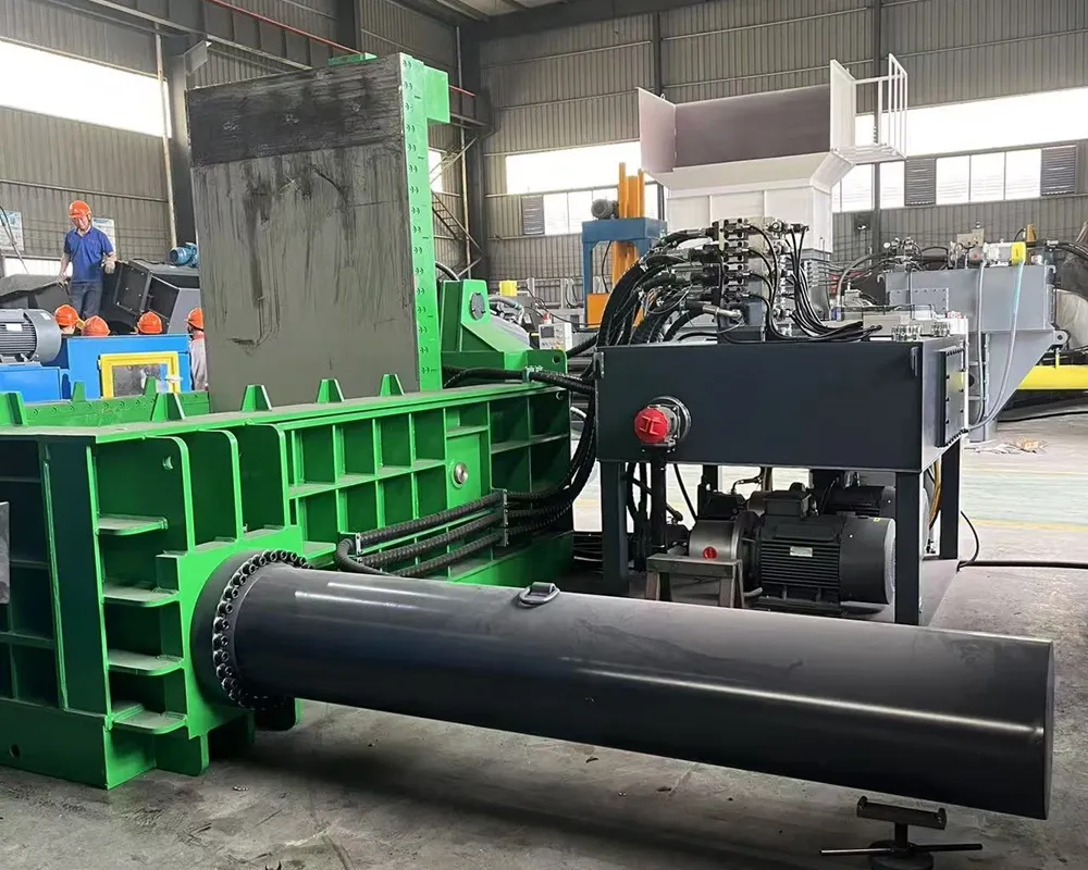 industrial metal baler