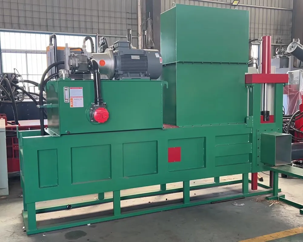 peanut shell baler