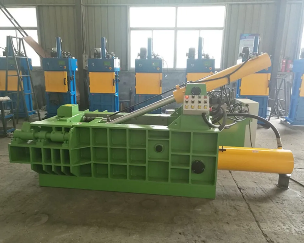 scrap metal baler