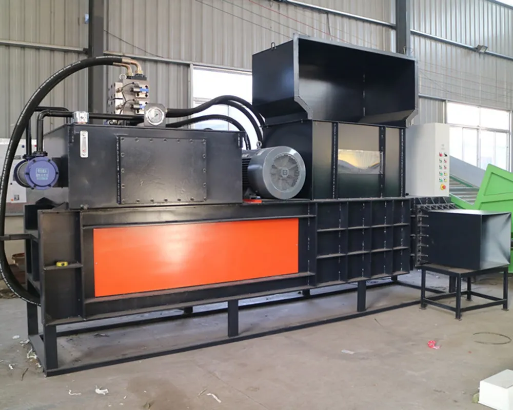 waste bagging press